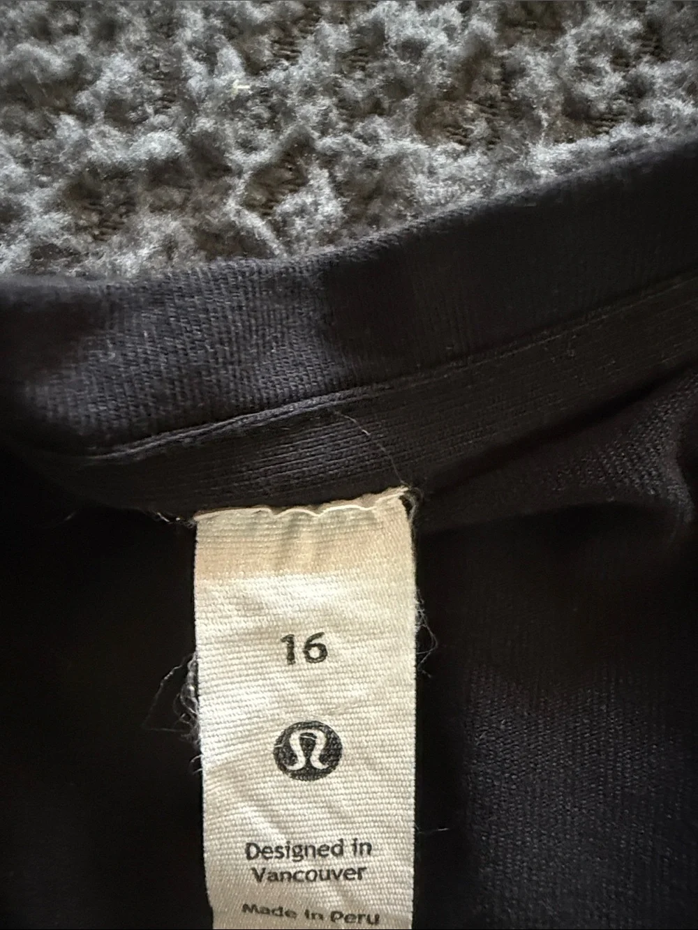Lululemon Black Racerback Tank Top